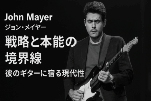 John Mayer｜戦略と本能の境界線：彼のギターに宿る現代性